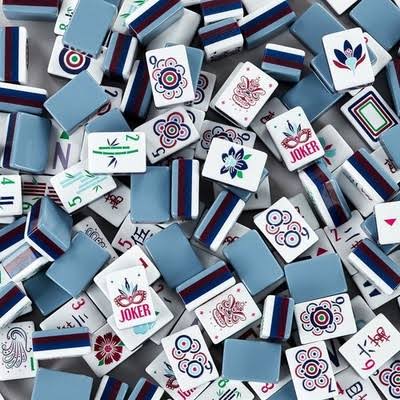 American mahjong tiles